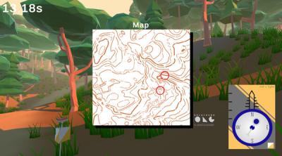 Screenshot of Orienteering Simulator