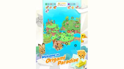 Screenshot of Origami Paradise