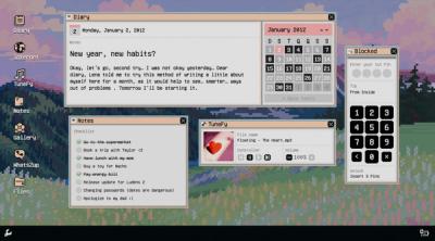 Screenshot of OS: Memories