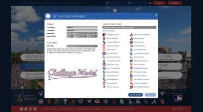 Screenshot of Out of the Park Baseball 18