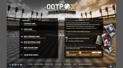 Screenshot of Out of the Park Baseball 20