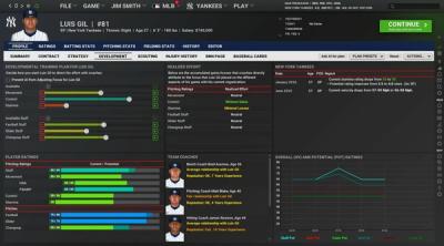 Screenshot of Out of the Park Baseball 26