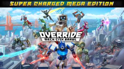 Logo de Override: Mech City Brawl  Super Charged Mega Edition