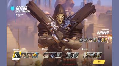 Screenshot of Overwatch Hero