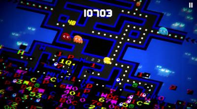 Screenshot of PAC-MAN 256