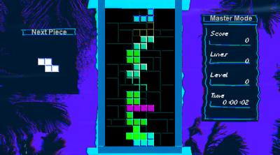 Screenshot of PALM TETRIS