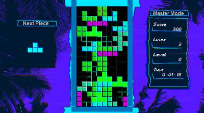 Screenshot of PALM TETRIS