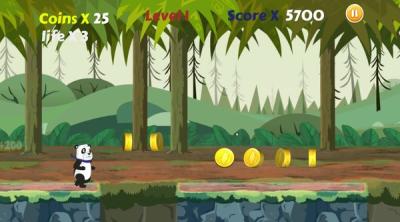 Screenshot of Panda Parkour