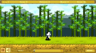 Screenshot of Panda Runner