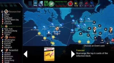Capture d'écran de Pandemic: The Board Game