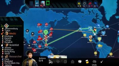 Capture d'écran de Pandemic: The Board Game