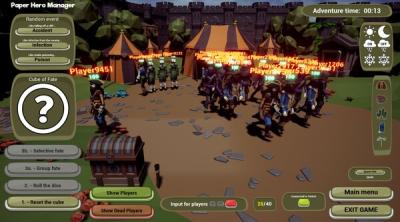 Screenshot of Paper Hero Manager