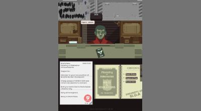 Screenshot of Papers, Please