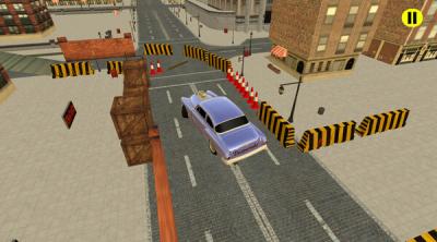 Screenshot of Park the Retro Car