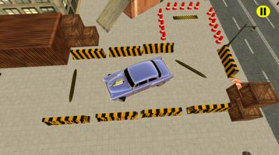 Screenshot of Park the Retro Car
