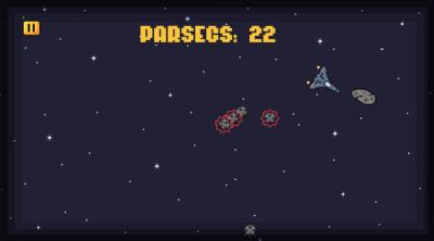 Screenshot of Parsec lost in space