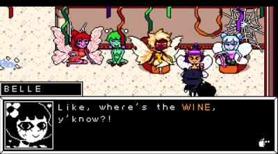 Screenshot of Party on Hallow Grove