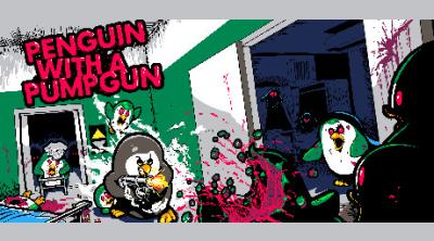 Logo of Penguin with a Pumpgun