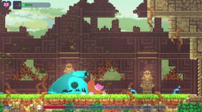 Screenshot of Phoenotopia: Awakening