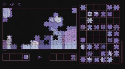 Screenshot of pieces I: a maskros nebula game