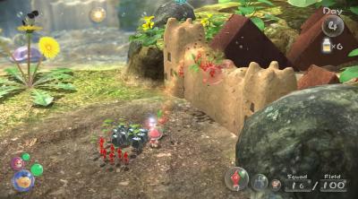 Screenshot of Pikmin 3