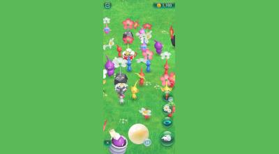 Screenshot of Pikmin Bloom