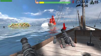 Screenshot of Pirates. Naval battle