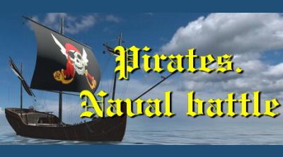 Logo of Pirates. Naval battle