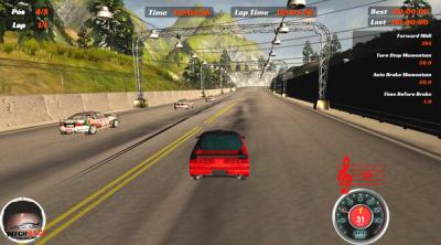 Screenshot of Pitch Race Car Racing