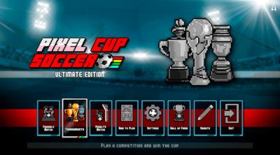 Screenshot of Pixel Cup Soccer