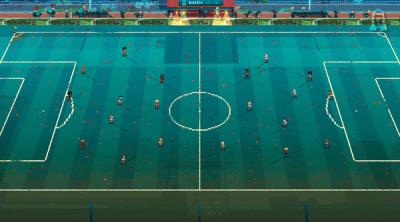 Screenshot of Pixel Cup Soccer