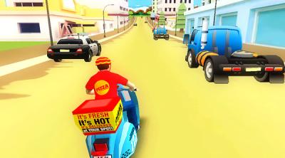 Screenshot of Pizza Bike Rider