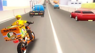 Screenshot of Pizza Bike Rider