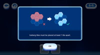 Screenshot of Place Icebergs Apart