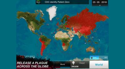 Capture d'écran de Plague Inc.