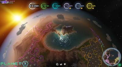 Screenshot of PlanetX