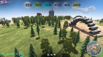 Screenshot of PlanetX