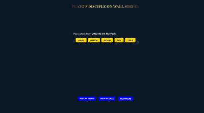 Screenshot of PLATO'S DISCIPLE ON WALL STREET WITH 20 PLAYPACKS