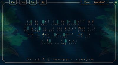 Screenshot of Poems & Codes