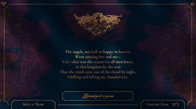 Screenshot of Poems & Codes