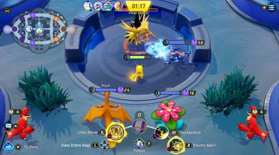 Screenshot of Pokemon UNITE