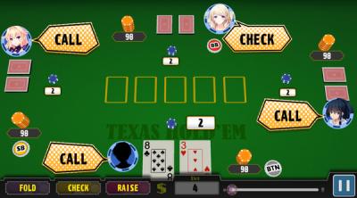 Screenshot of Poker Pretty Girls Battle: Fantasy World Edition