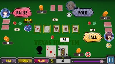 Screenshot of Poker Pretty Girls Battle: Fantasy World Edition