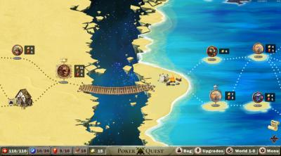 Screenshot of Poker Quest