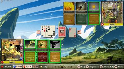 Screenshot of Poker Quest: Swords and Spades