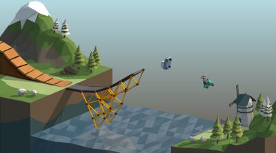 Screenshot of Poly Bridge