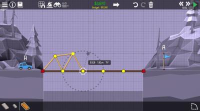 Screenshot of Poly Bridge 2