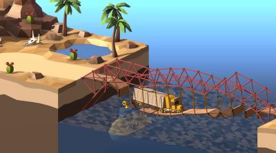 Screenshot of Poly Bridge 2