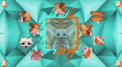 Screenshot of Poly Jigsaw: Predators