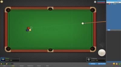 Screenshot of Pool 2D - Poolians